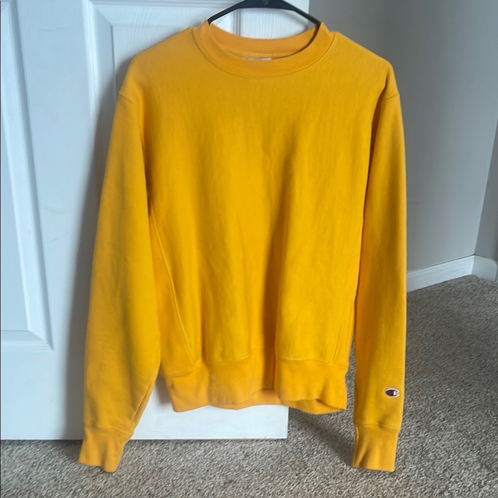 Champion girls Yellow Sweater